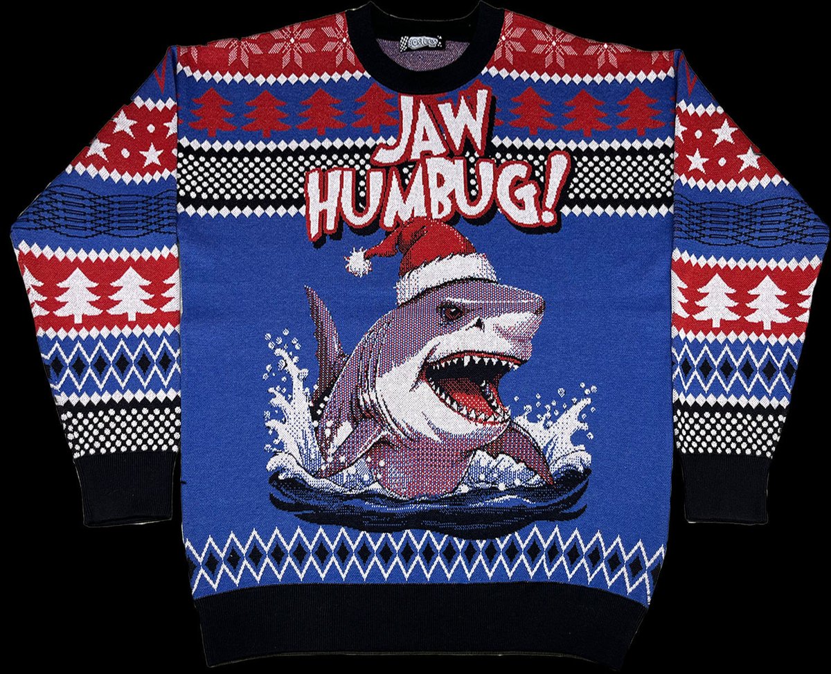 Jaw Humbug Ugly Christmas Sweater