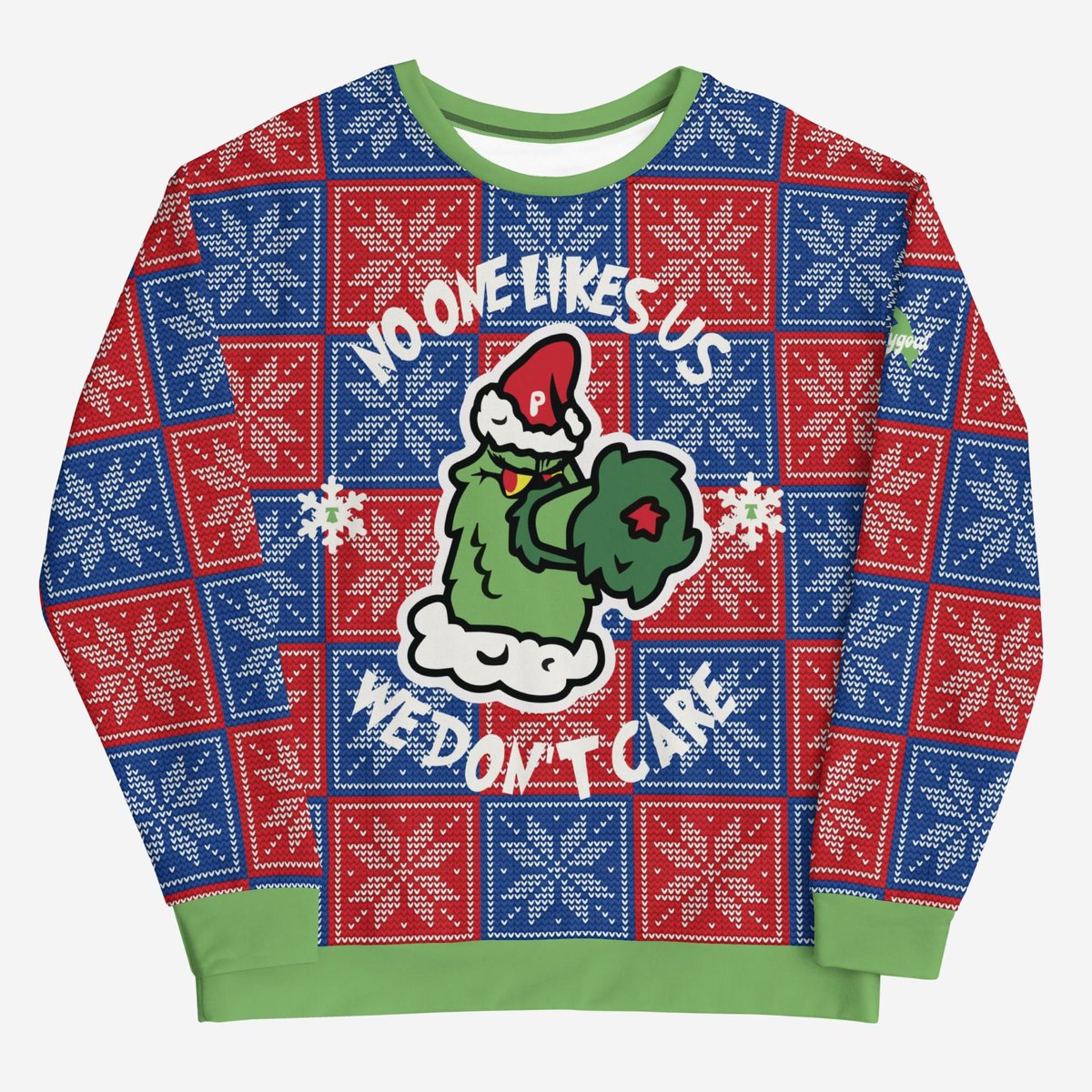 The Phrinch No One Likes Us We Don't Care Ugly Christmas Sweater