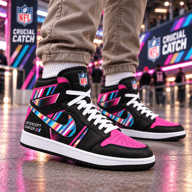2026 Crucial Catch AJ1 High Top Shoes for Football Fans