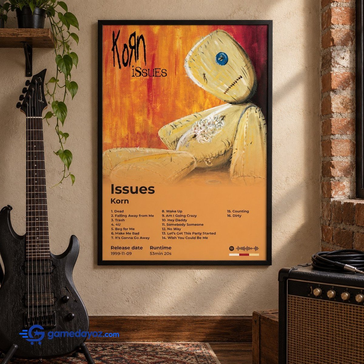 Korn Issues Album Poster