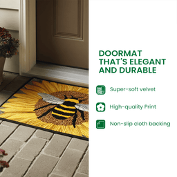 Glass Cat Glow Doormat NCU0XD864