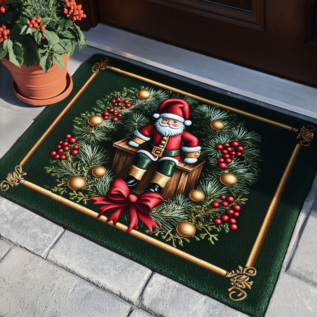 Santas Welcome Doormat NCU0PT9251
