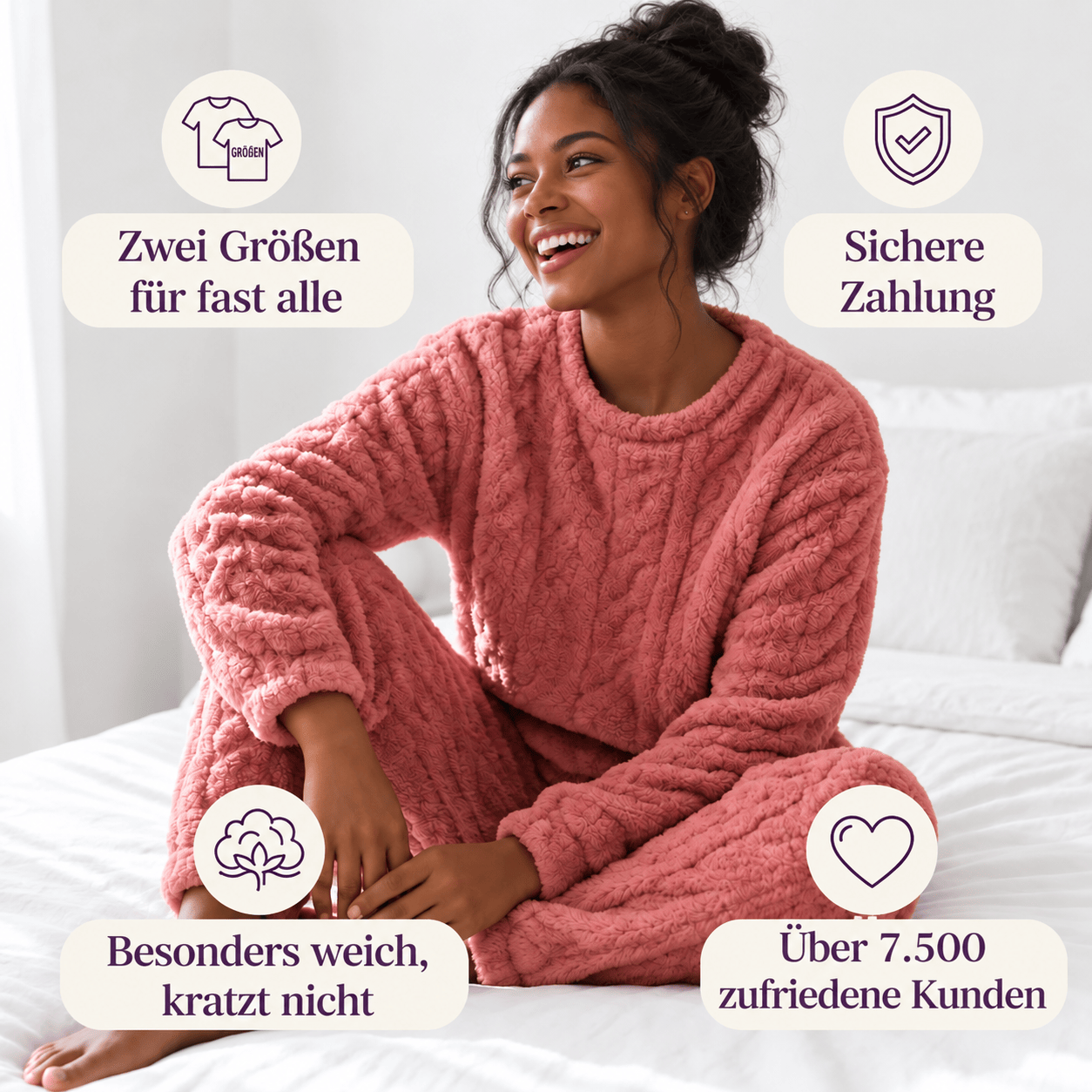 Brilovia CloudSoft Lounge Set – weiches Material