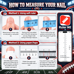 San Francisco 49ers | Premium NFL Betty Boop Glam Press-On Nails Football Fan Gift NDN image 2