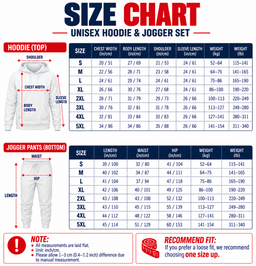 Tennessee Titans | Premium NFL Personalized Name Number Varsity Colorblock Pullover Hoodie & Matching Jogger Pants Set NDN chart