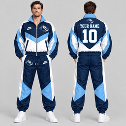 Utah Mammoth | Premium NHL Retro Colorblock Full Zip Tracksuit Set with Personalized Name and Number NDN cover