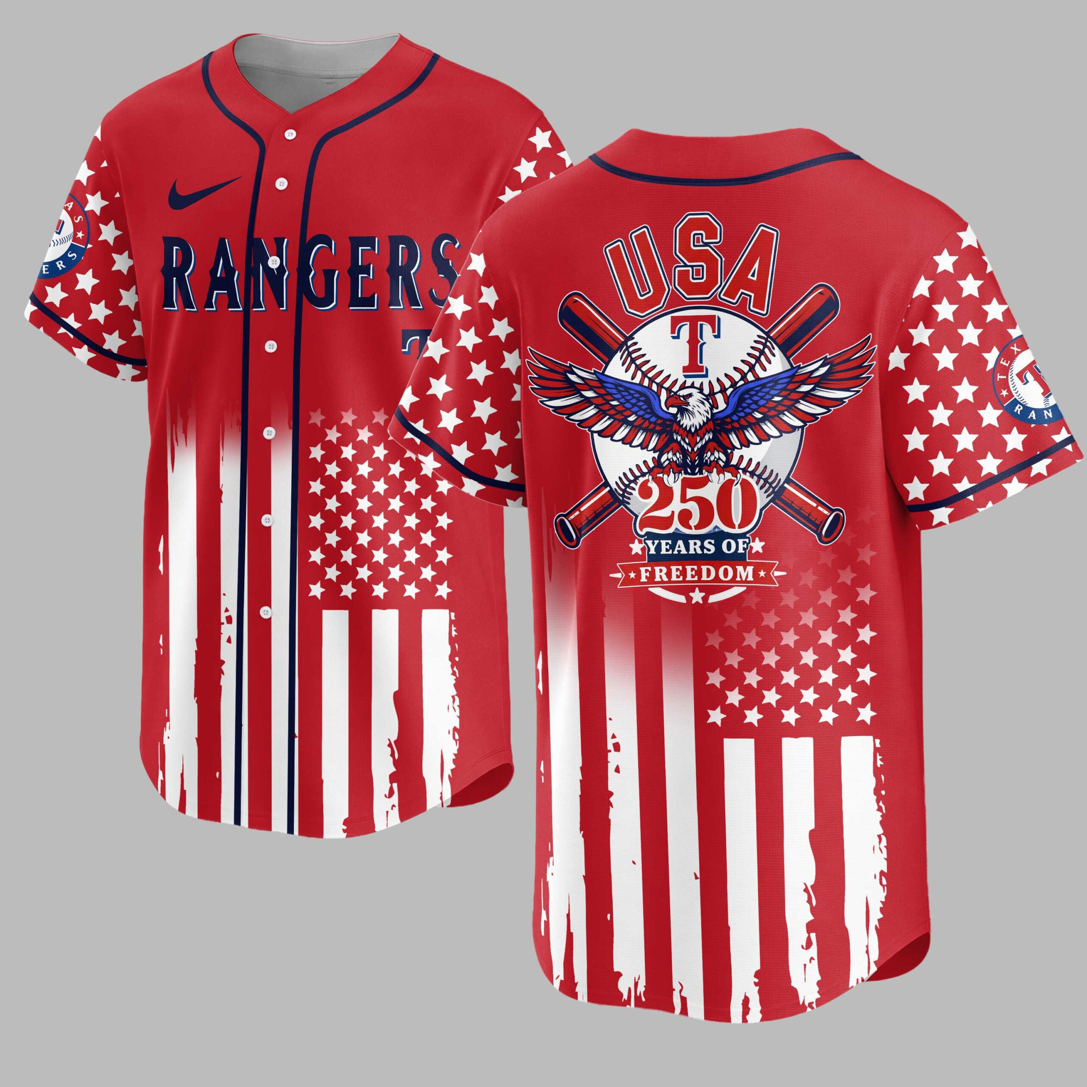 Texas Rangers USA 250 Premium Jersey PL08