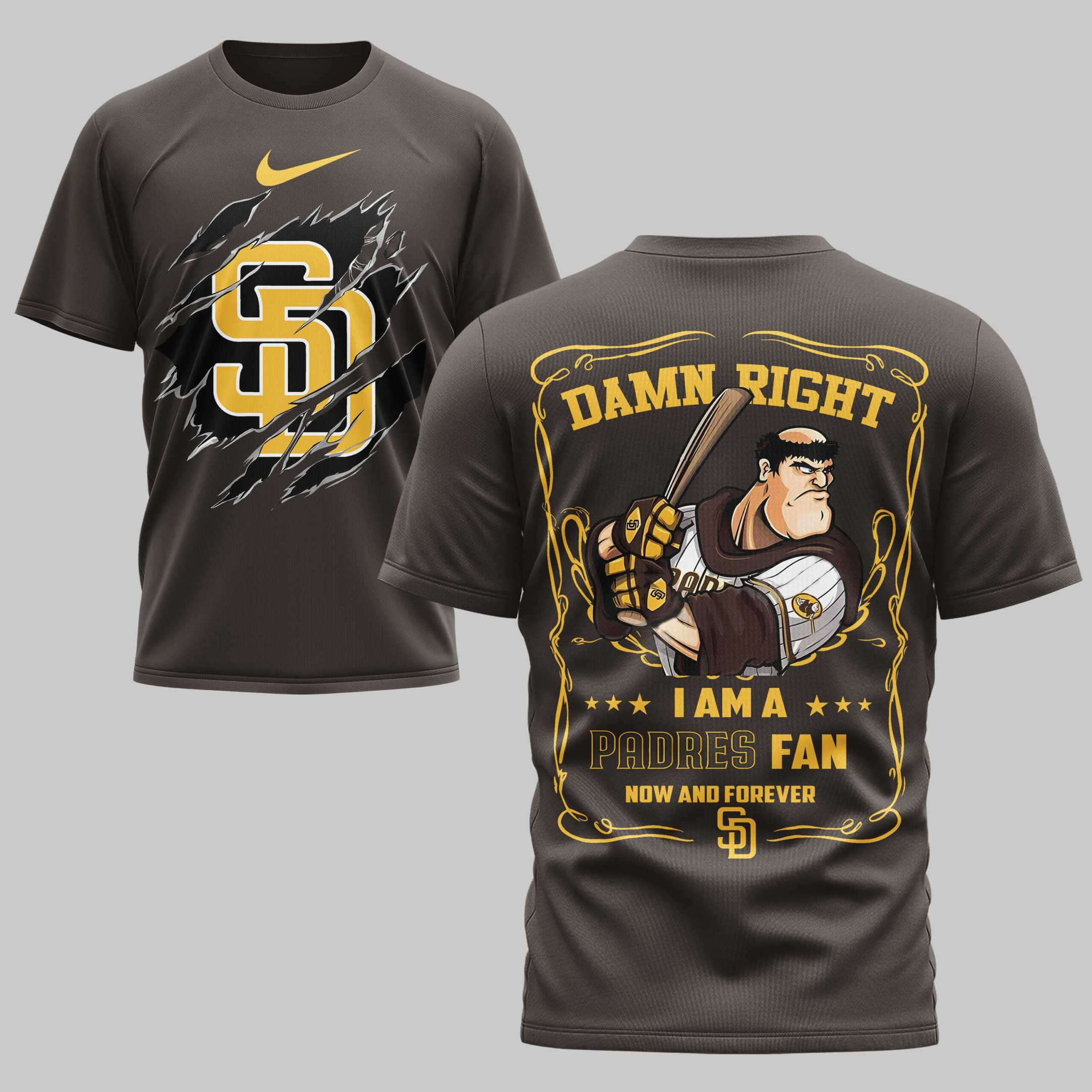 San Diego Padres x Tear Mars Premium T-Shirt PL07