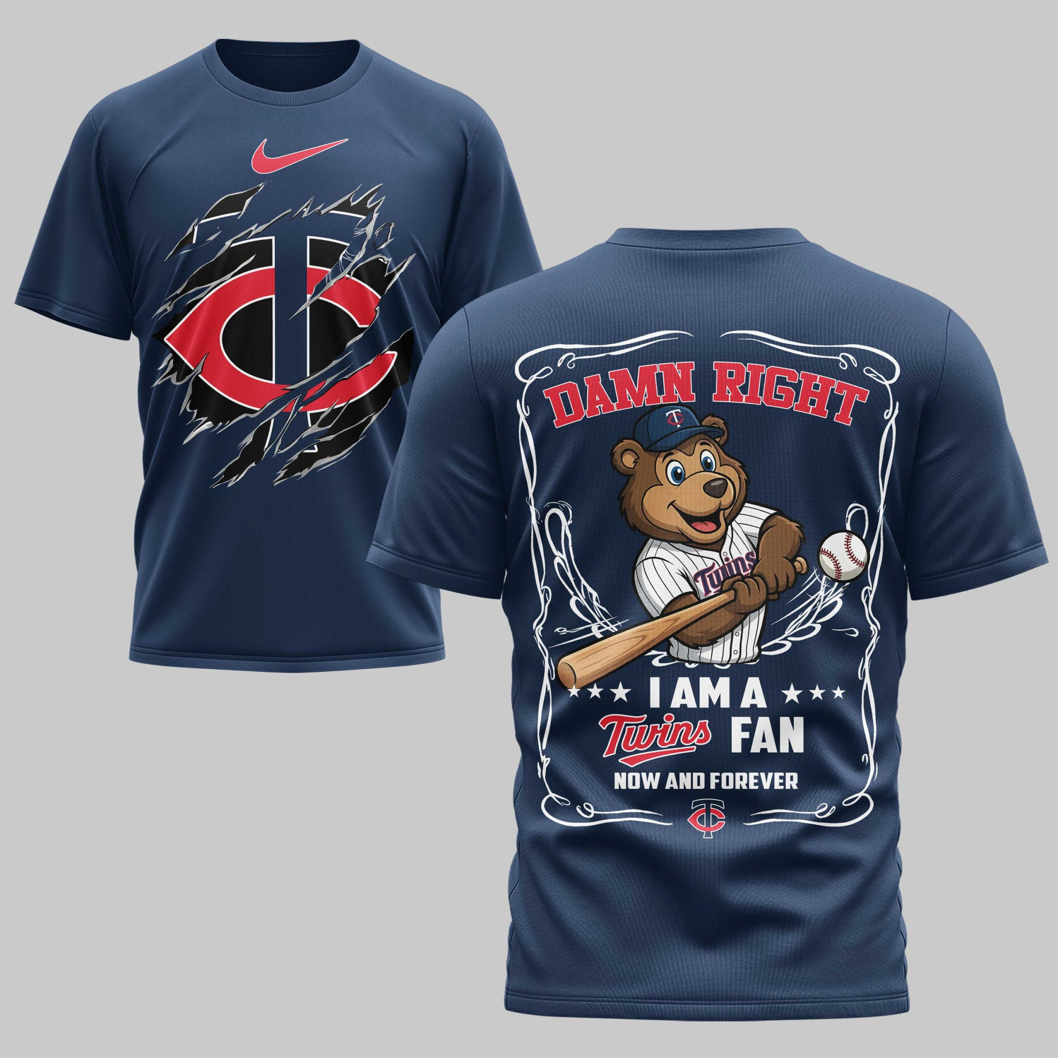 Minnesota Twins x Tear Mars Premium T-Shirt PL07