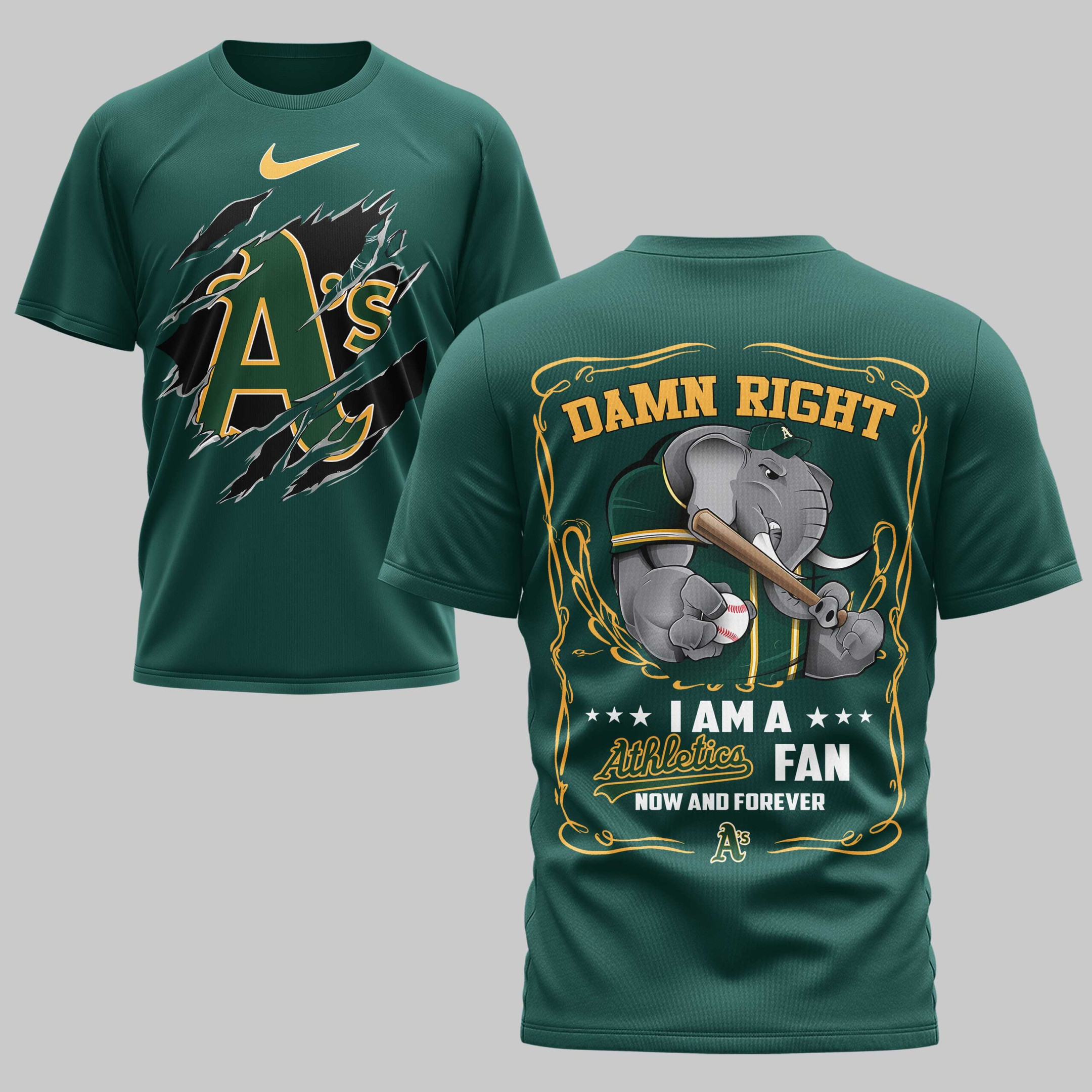 Oakland Athletics x Tear Mars Premium T-Shirt PL07