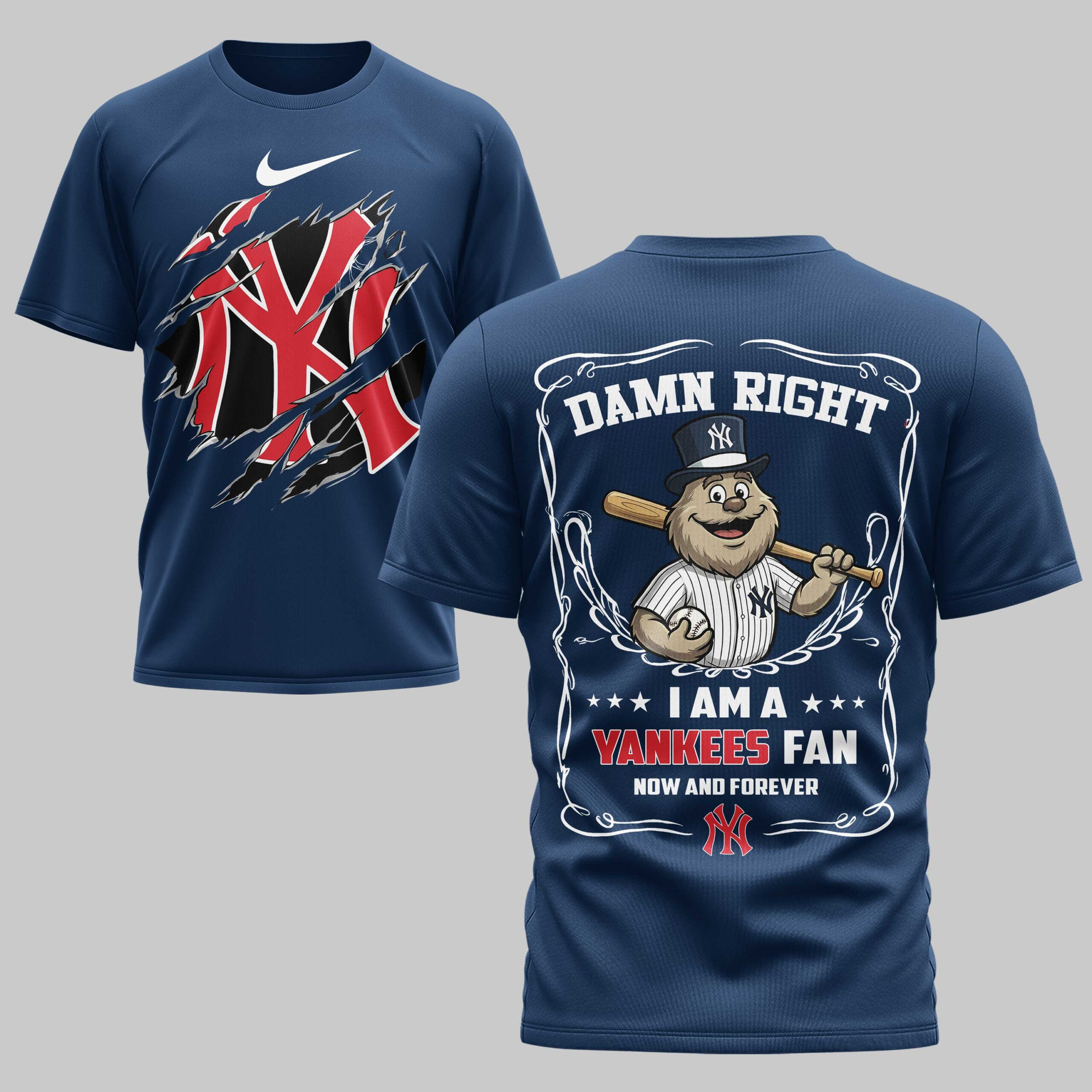 New York Yankees x Tear Mars Premium T-Shirt PL07