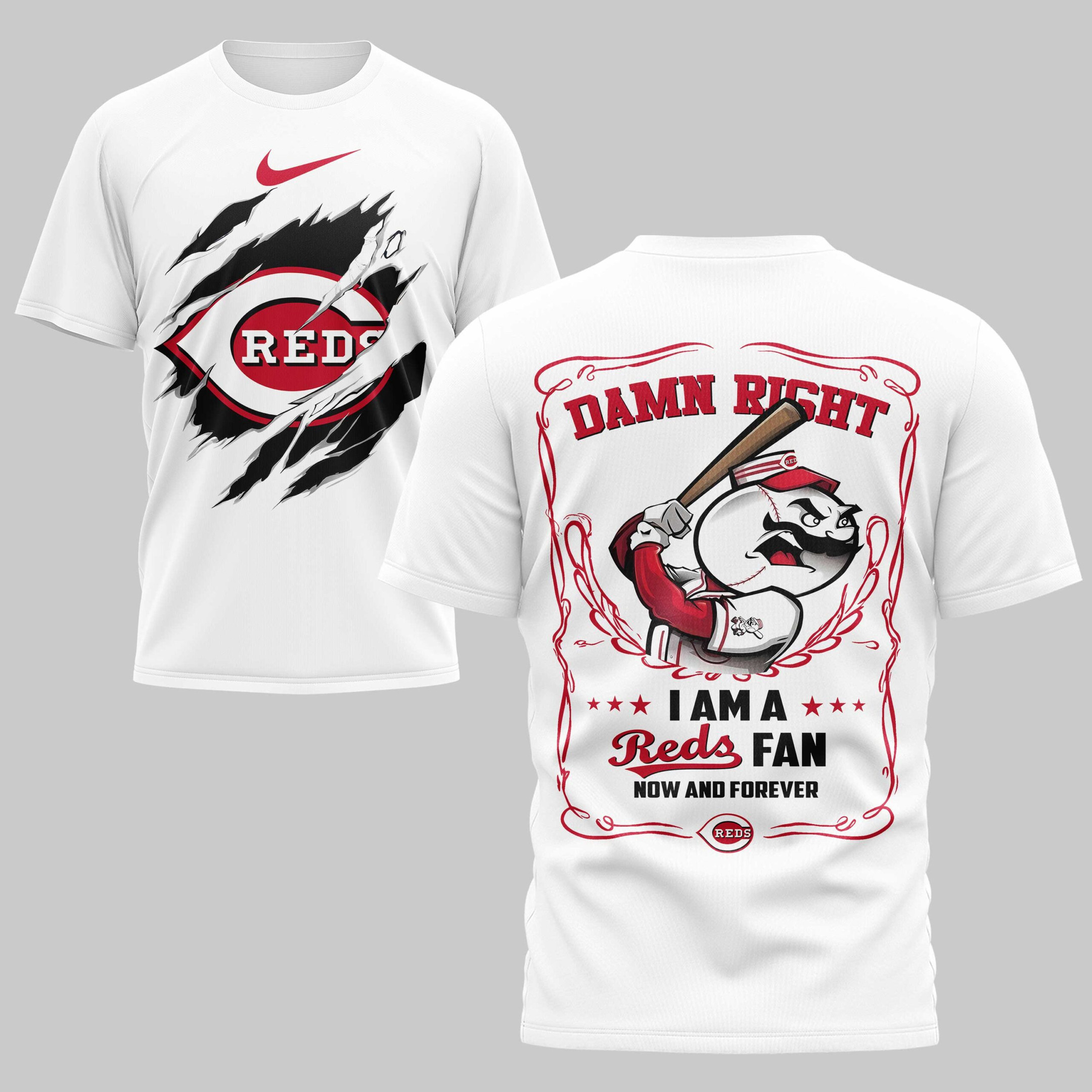 Cincinnati Reds x Tear Mars Premium T-Shirt PL07