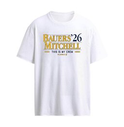 Bauers Mitchell ’26 This Is My Crew T-Shirt – Baseball Fan Support Graphic Vintage Style Game Day App