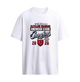 Cleveland Guardians American League Champions 2026 World Series Logo T-shirt