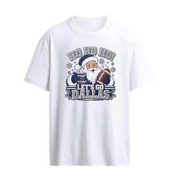 Cowboys Santa Claus Ho Ho Ho Let’s Go Shirt