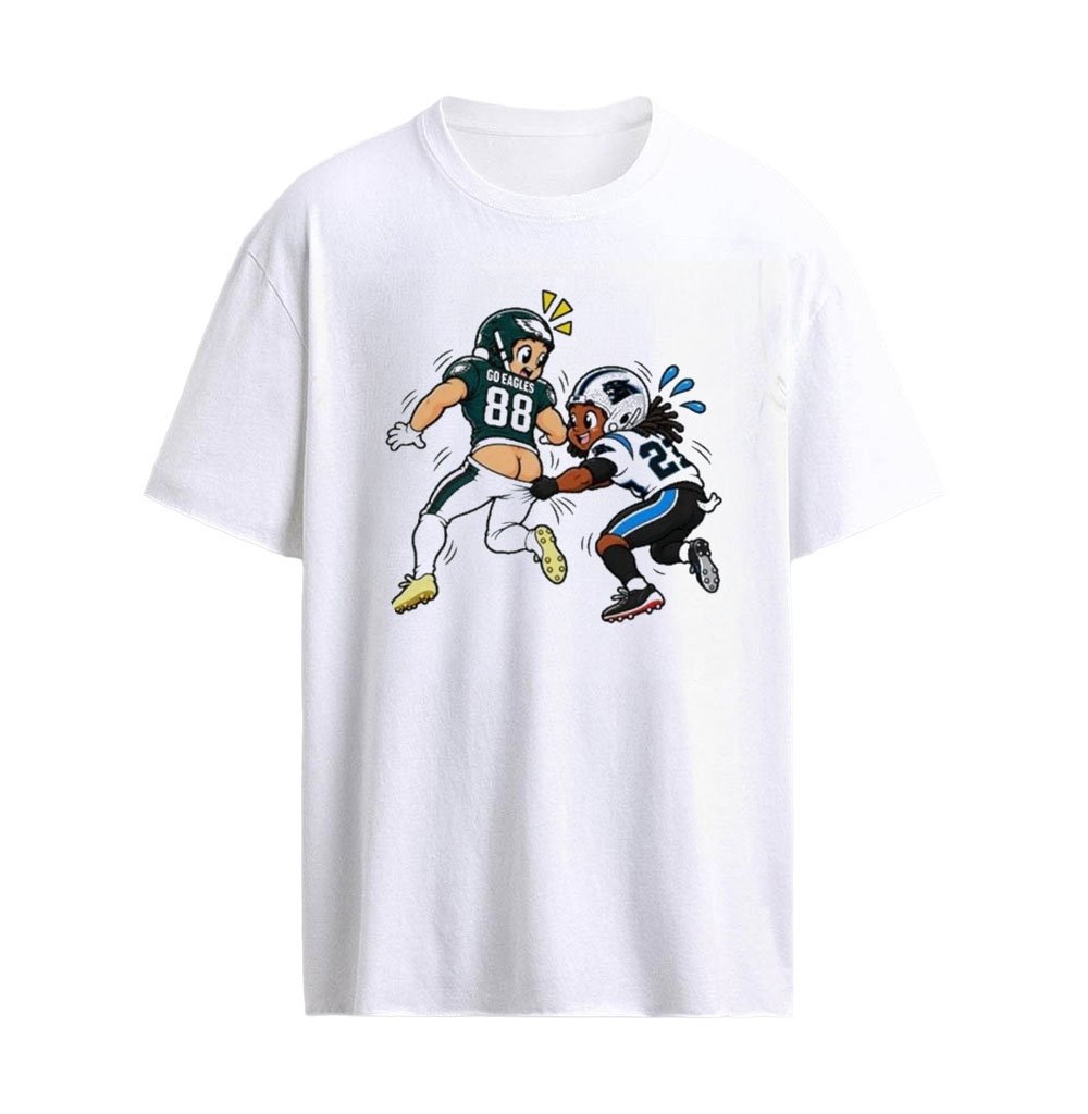 Dallas Goedert Pants Pulled Down Bare Butt Meme T-Shirt