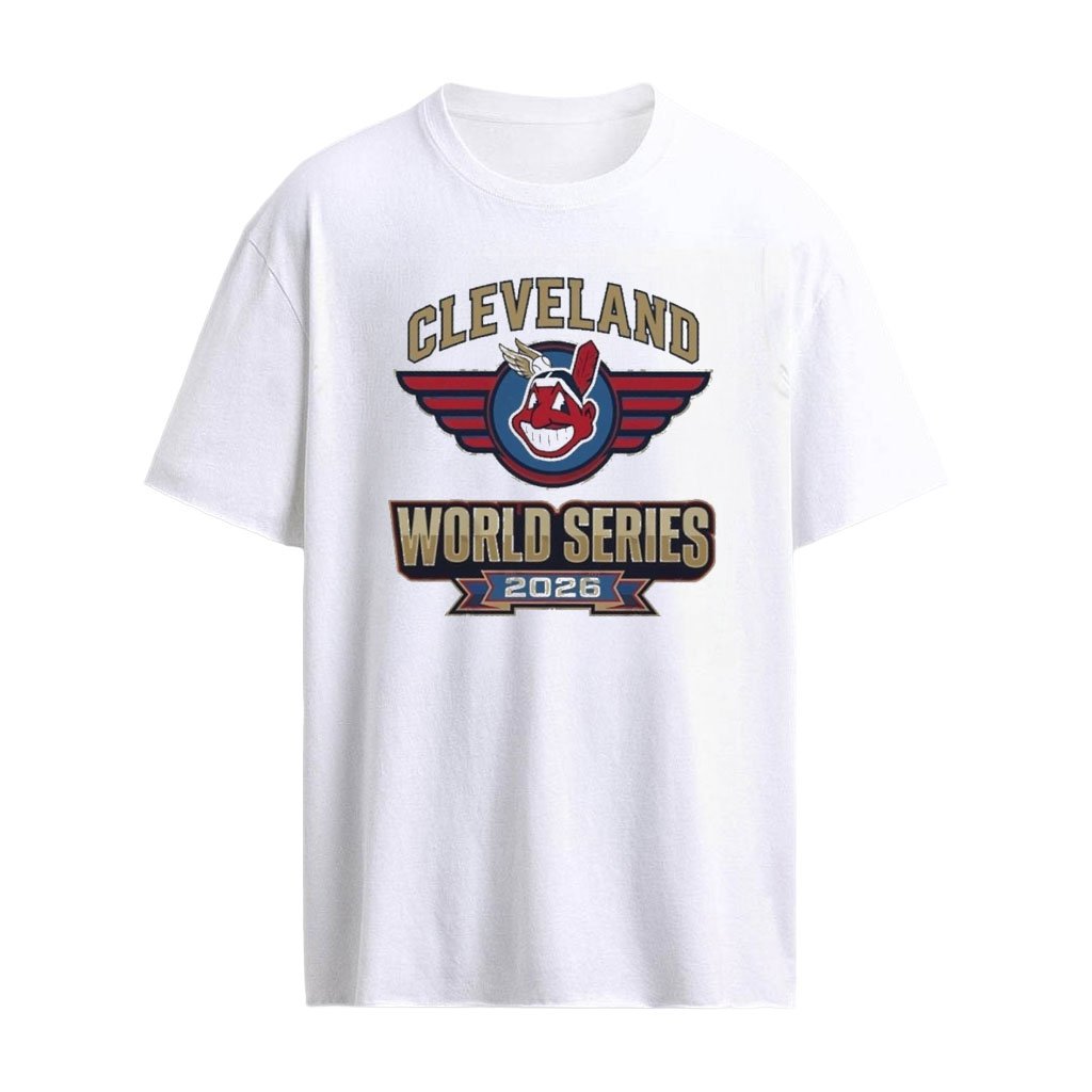 Cleveland Guardians 2026 World Series Baseball Logo Graphic T-shirt