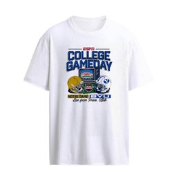 College GameDay Notre Dame vs BYU Football Helmet 2026 ESPN College Football Graphic T-Shirt