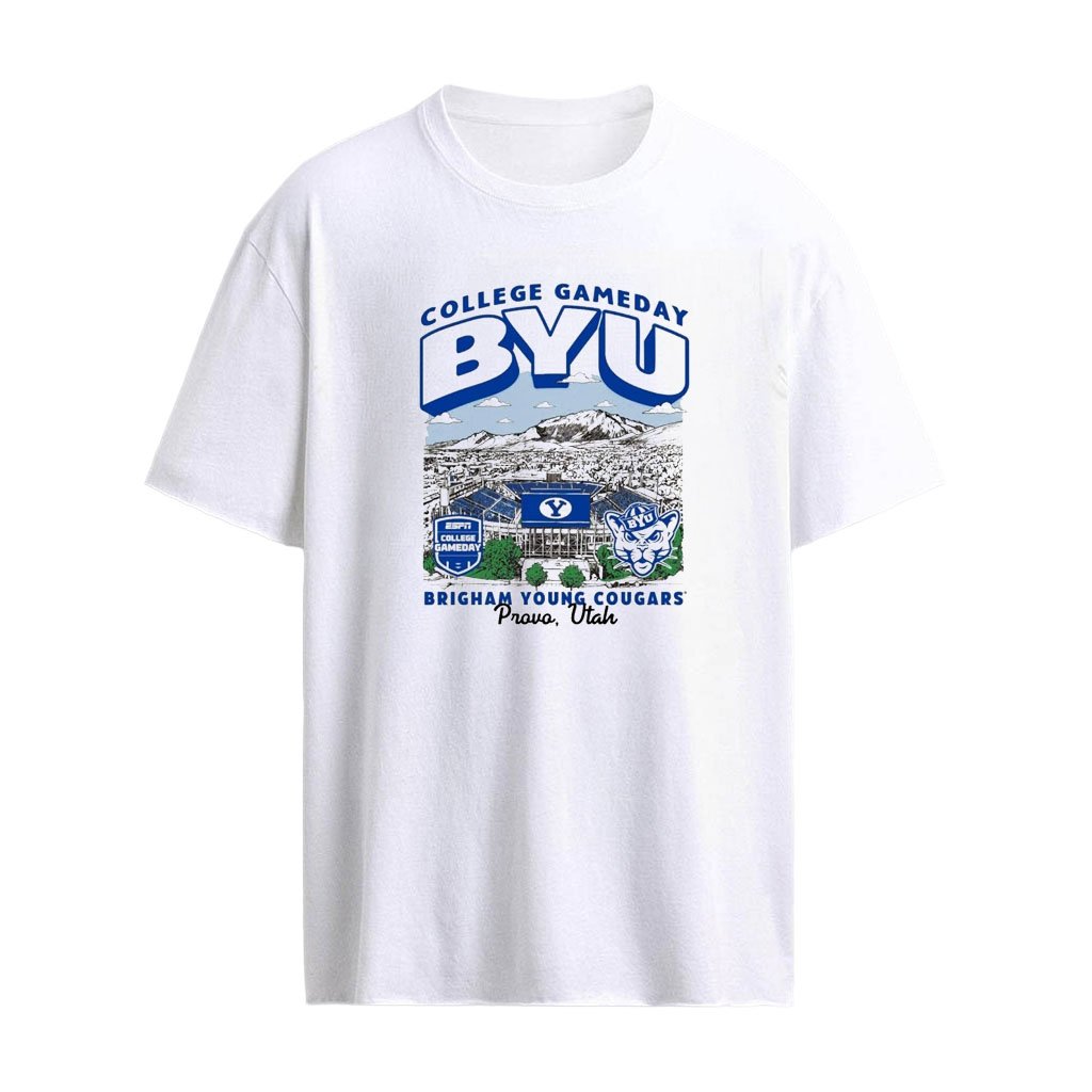 College GameDay BYU Cougars Stadium T-Shirt