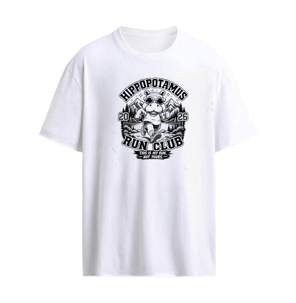 Hippopotamus Run Club 2026 Collection T-Shirt