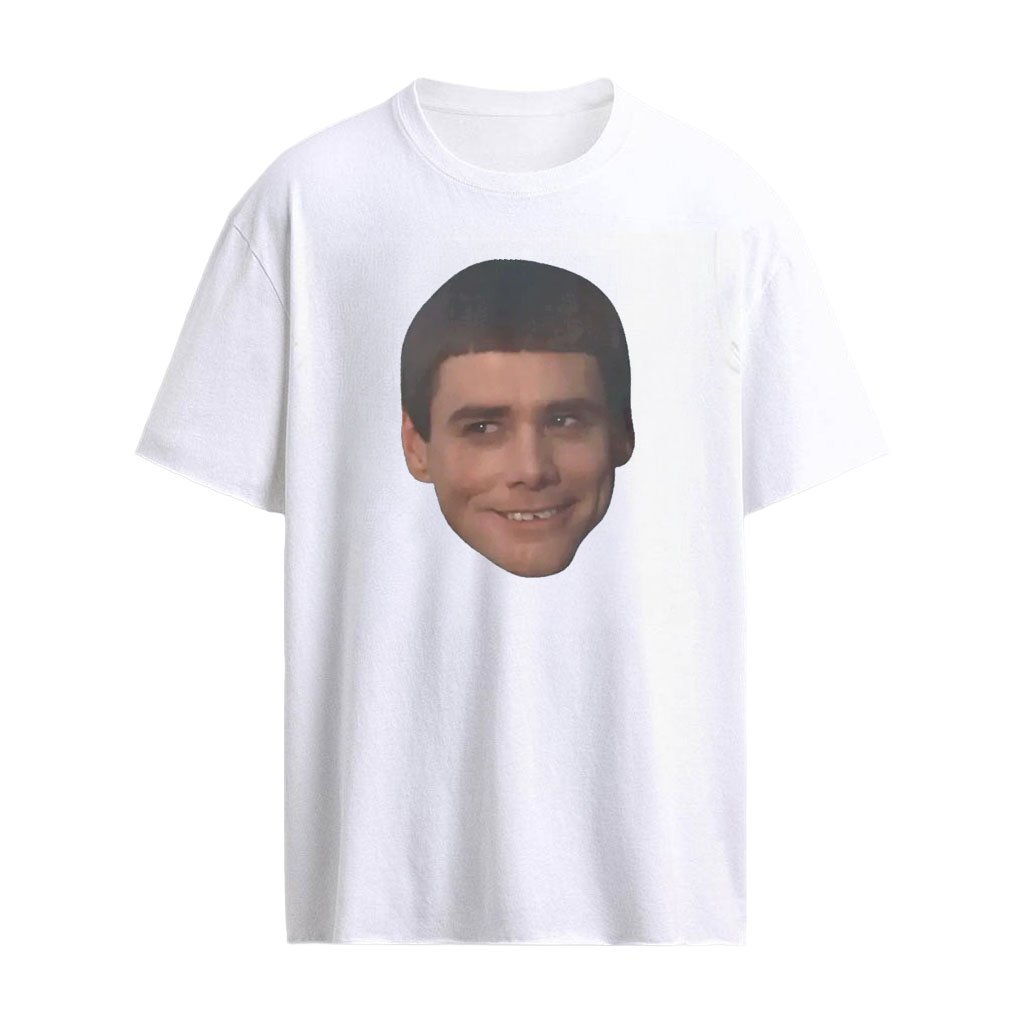 Jim Carrey Lloyd Christmas Head Shot Shirt