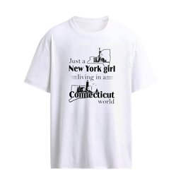 Just a New York Girl Living In A Connecticut World T-Shirt