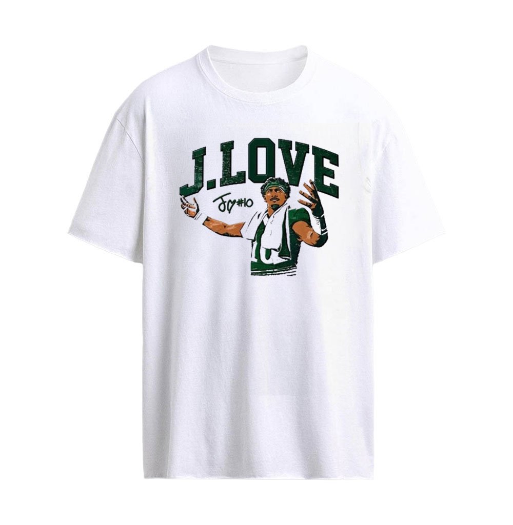 Jordan Love J Love Pose 10 NFL T-shirt