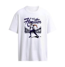 Kyle Hamilton 14 Baltimore Ravens Player Name Signature Graphic T-Shirt