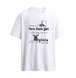 Just a New York Girl Living In A Virginia World T-Shirt