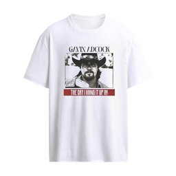 Gavin Adcock 2027 Tour Dates The Day I Hang It Up T-Shirt
