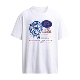 Jason Isbell And The 400 Unit Six Nights At The Ryman 2026 Event Tee Nashville TN Tiger T-Shirt