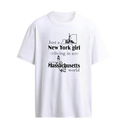 Just a New York Girl Living In A Massachusetts World T-Shirt