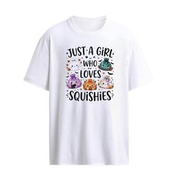 Just A Girl Who Loves Squishies Halloween Shirt