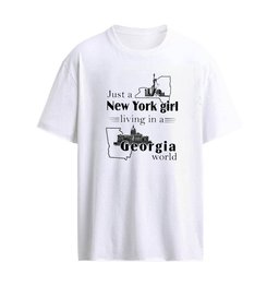 Just a New York Girl Living In A Georgia World T-Shirt