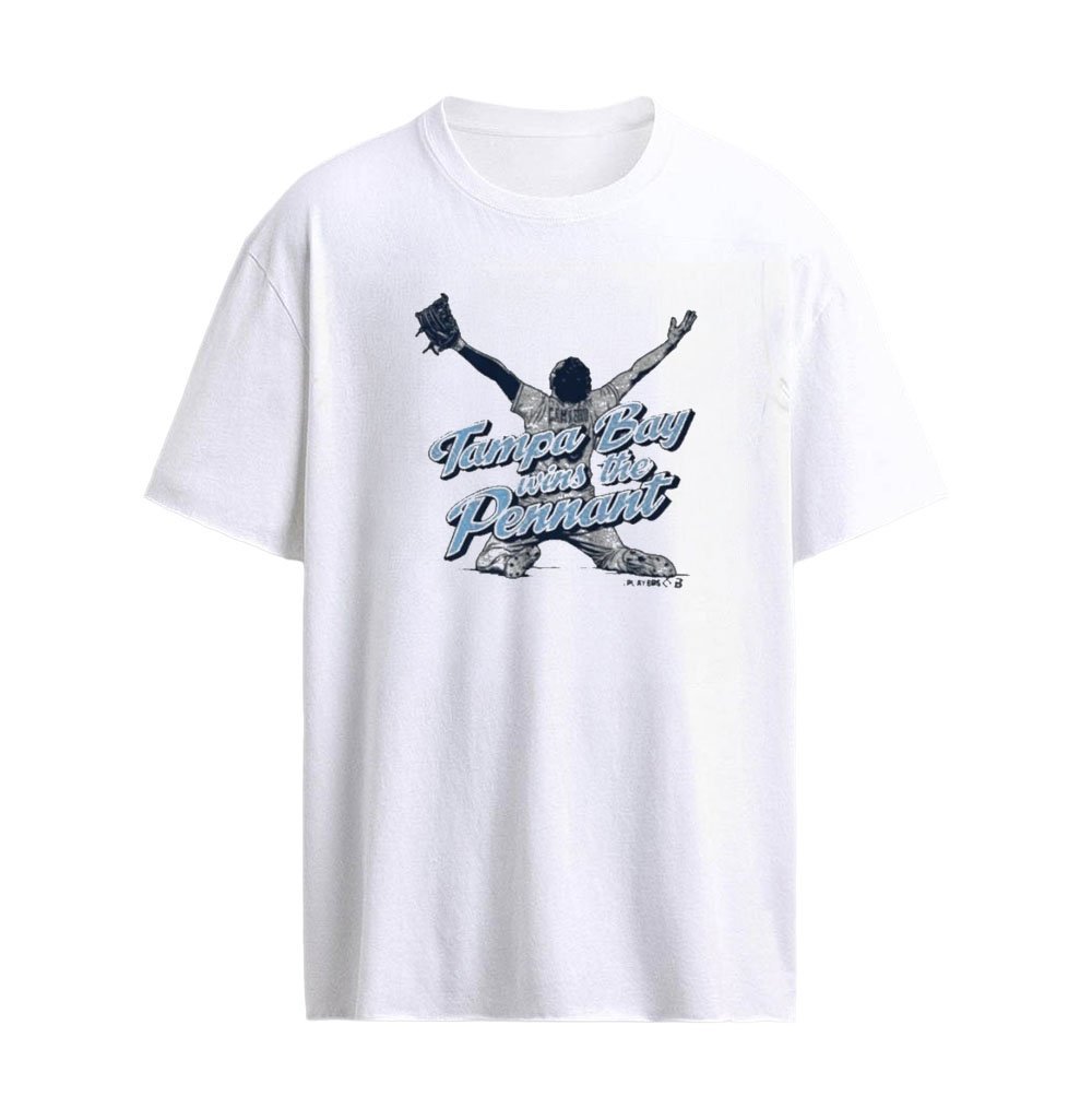 Junior Caminero Tampa Bay Wins The Pennant Celebration T-Shirt