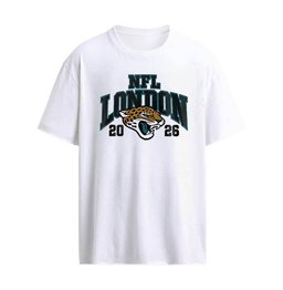 Jacksonville Jaguars 2026 NFL London Games Logo T-shirt
