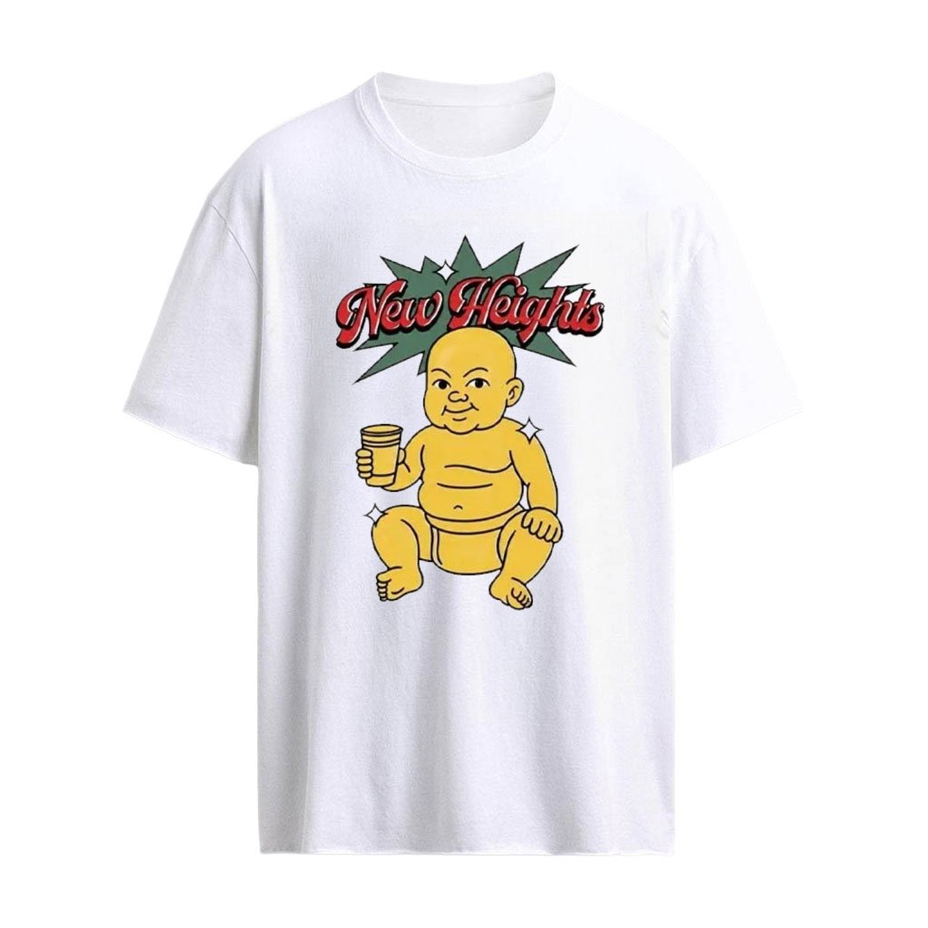 Jason Kelce New Heights Golden Baby Podcast Shirt