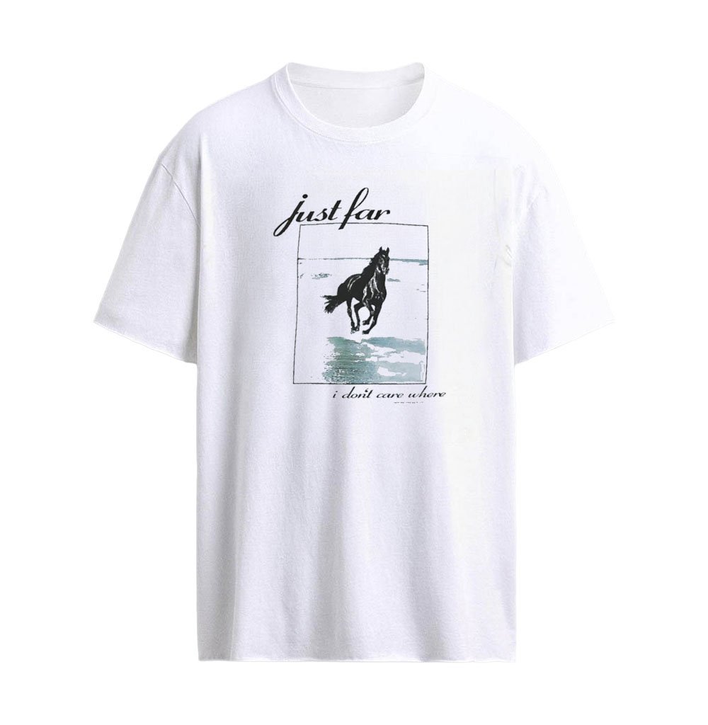 Just Far I Don’t Care Where Tarot One Thousand 76 1997 Horse Graphic T-shirt