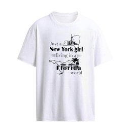 Just a New York Girl Living In A Florida World T-Shirt