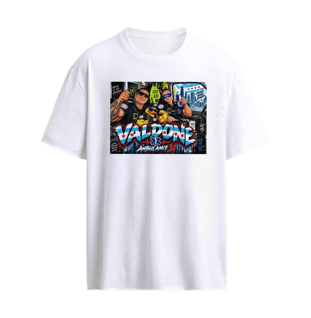 Get Your Valdone Gear T-shirt