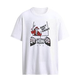 Don’t Get Caught Between the Hedges Skeleton Mascot Graphic T-shirt