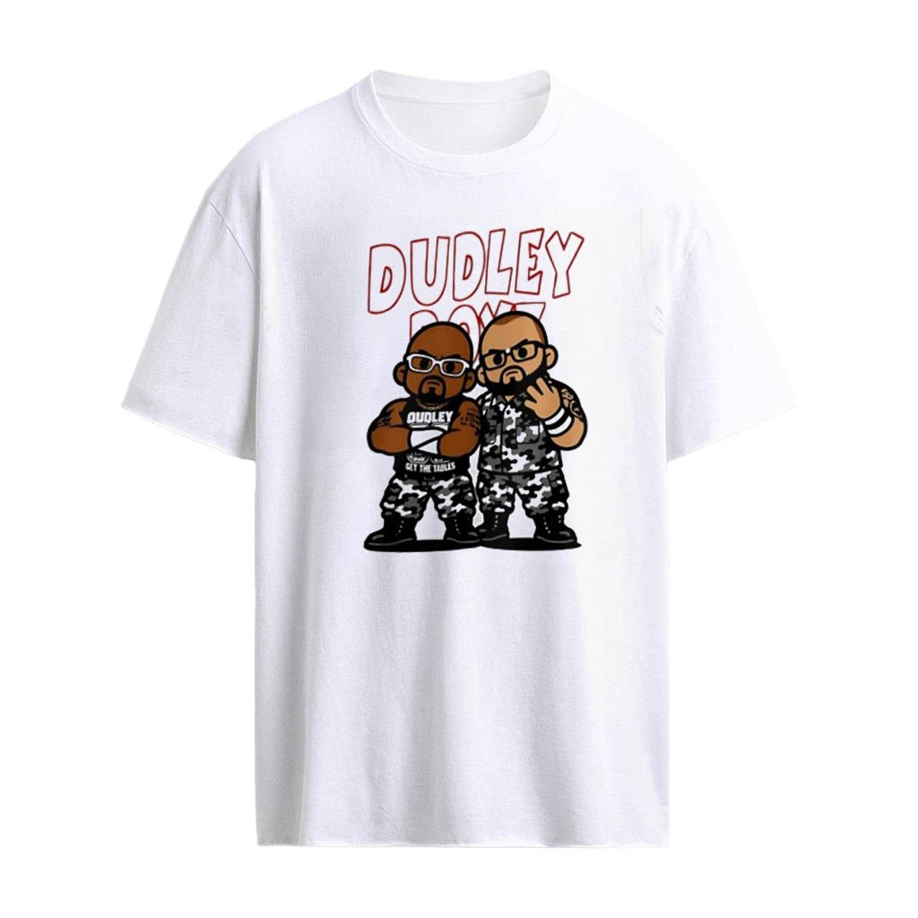 Bubba Ray Dudley D Von Dudley WWE Combat Sports Get The Tables shirt