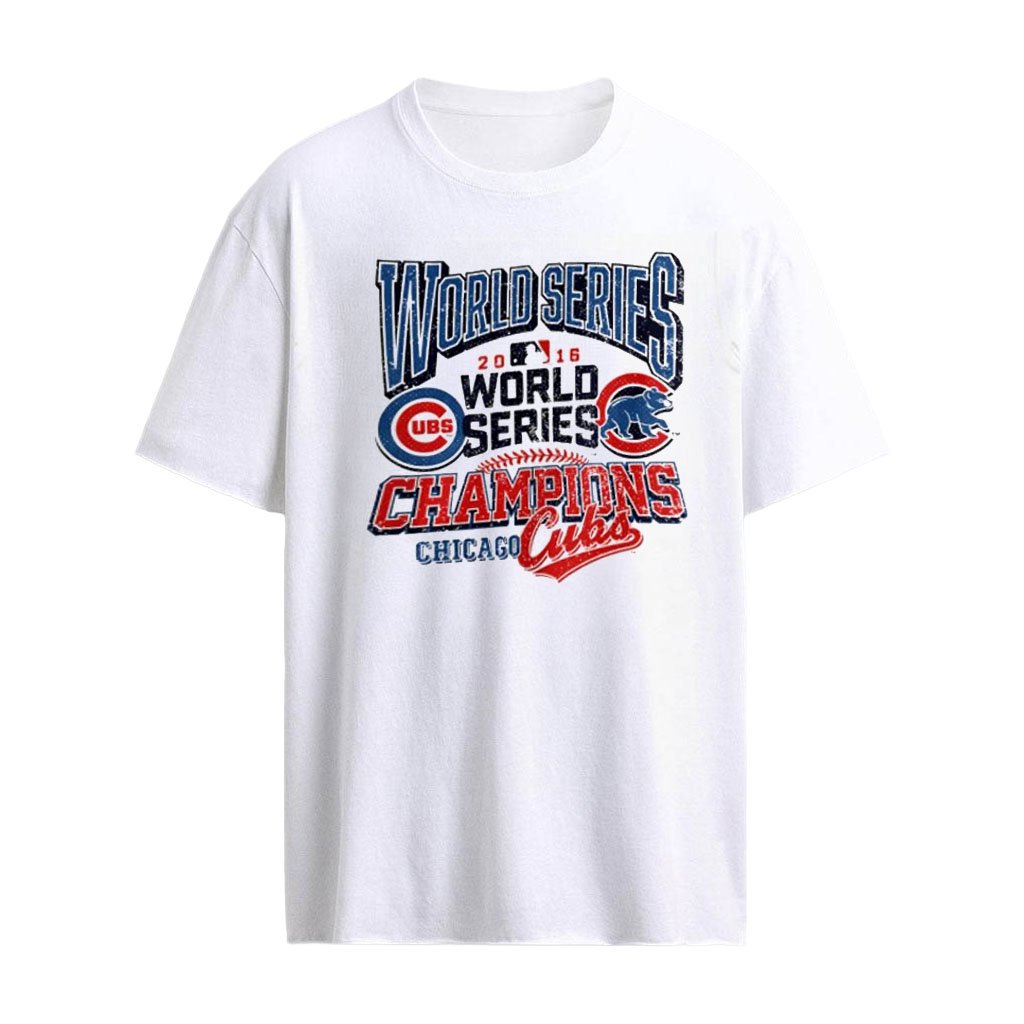Chicago Cubs MLB World Series Champions 2016 baseball logo vintage shirt