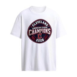 Cleveland Guardians American League Champions 2026 Round Emblem Baseball shirt