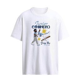 Tampa Bay Rays Florida Junior Caminero T-Shirt – Superstar Cartoon Tee