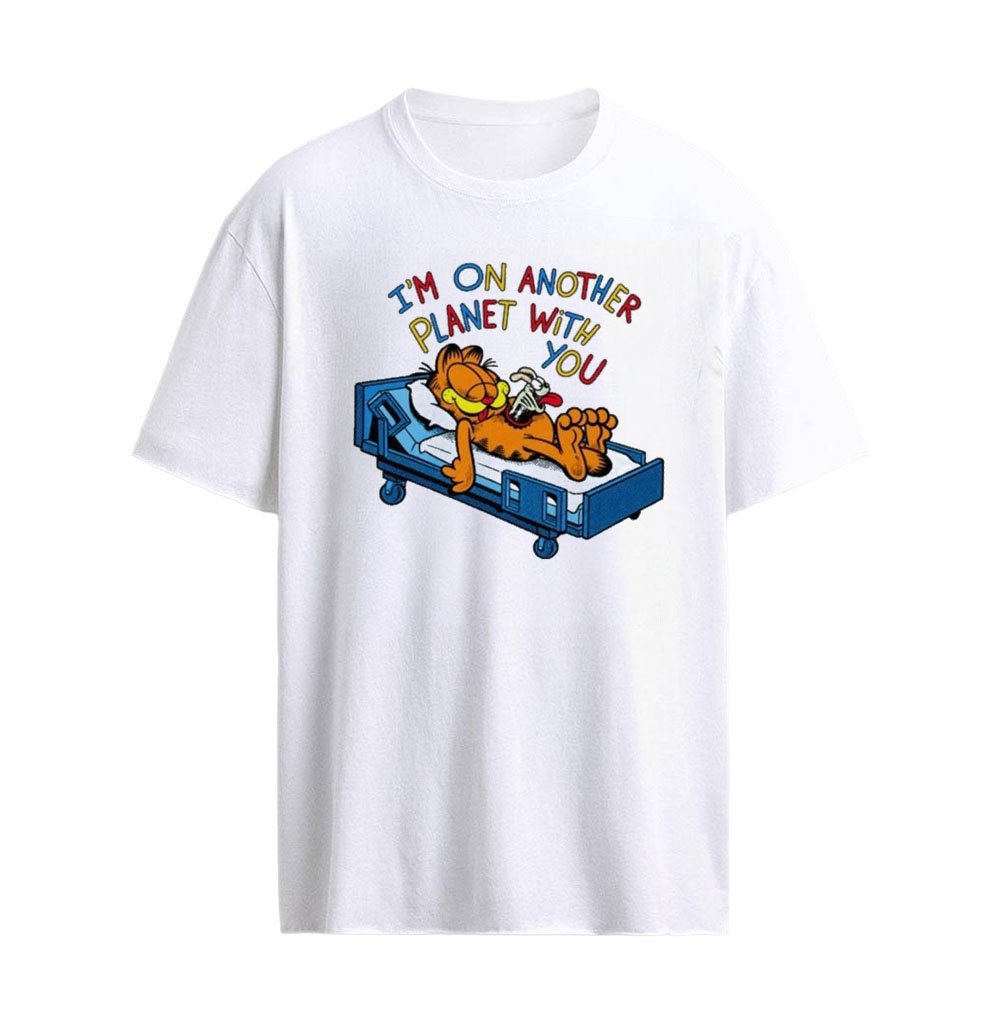 Only Ones Garfield and Odie Alien T-Shirt