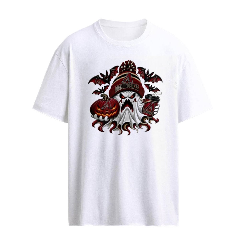 Arizona Diamondbacks Ghost Coffee Halloween Spooky 2026 shirt