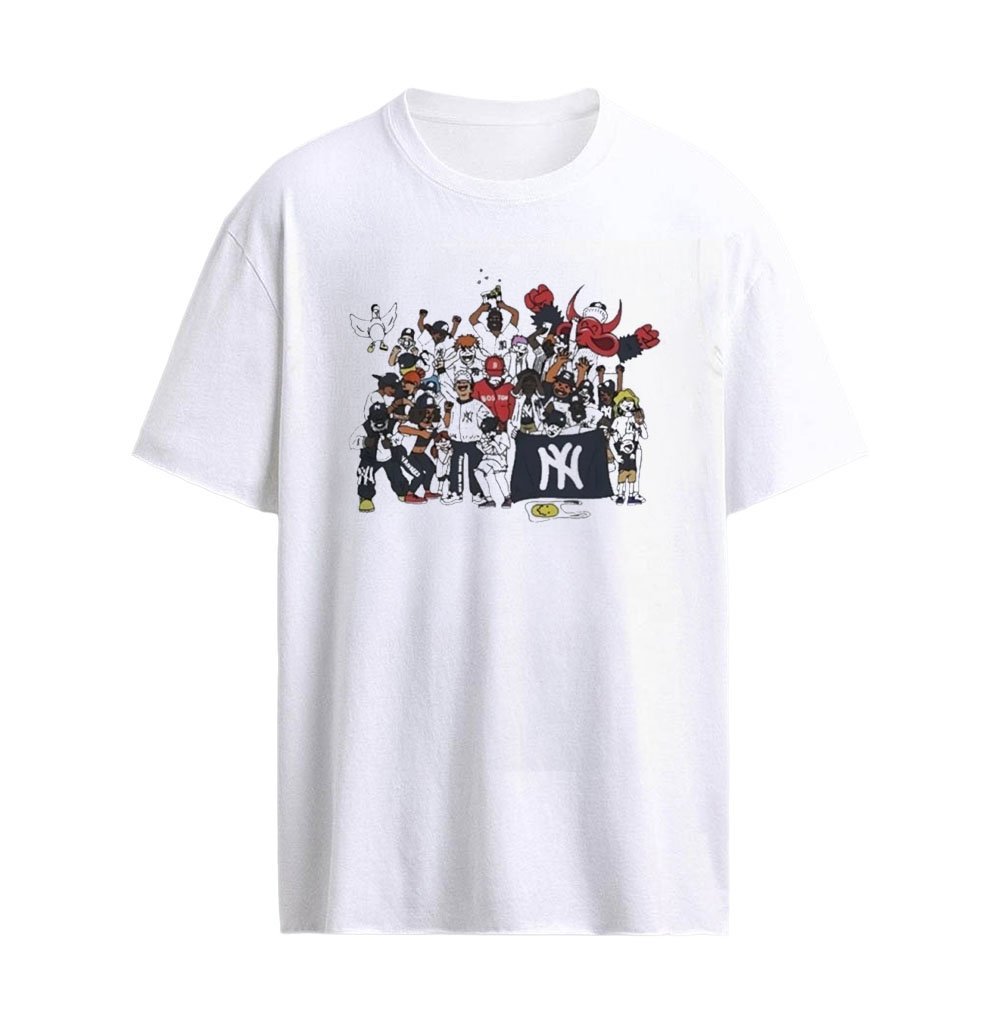 New York Yankees Fans Cartoon MLB Postseason 2026 T-shirt
