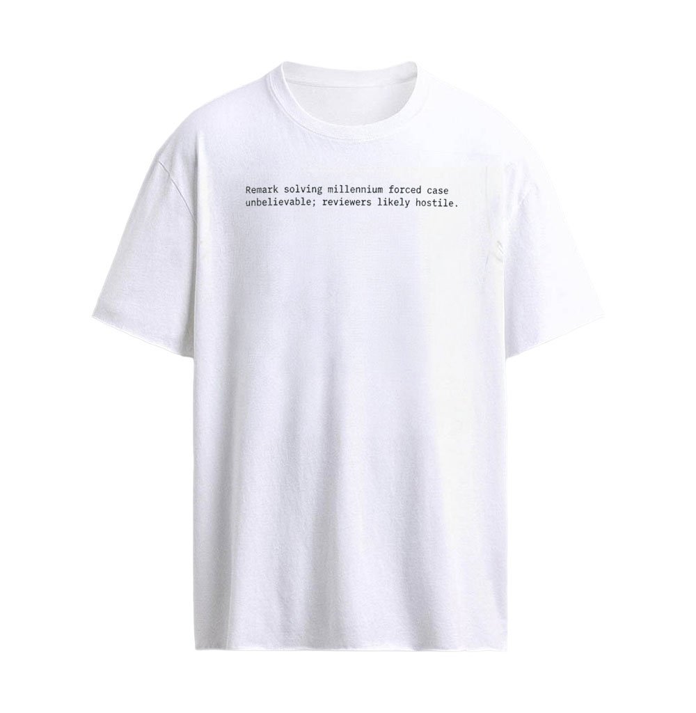 Sam Altman Remark Solving Millennium Forced Case Unbelievable Reviewers Likely Hostile Shirt
