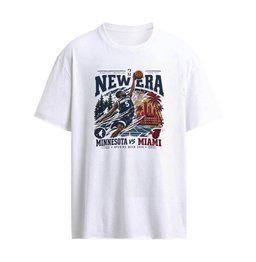 Minnesota Timberwolves vs Miami Heat Anthony Edwards 5 New Era Opening Week 2026 Vintage T-shirt